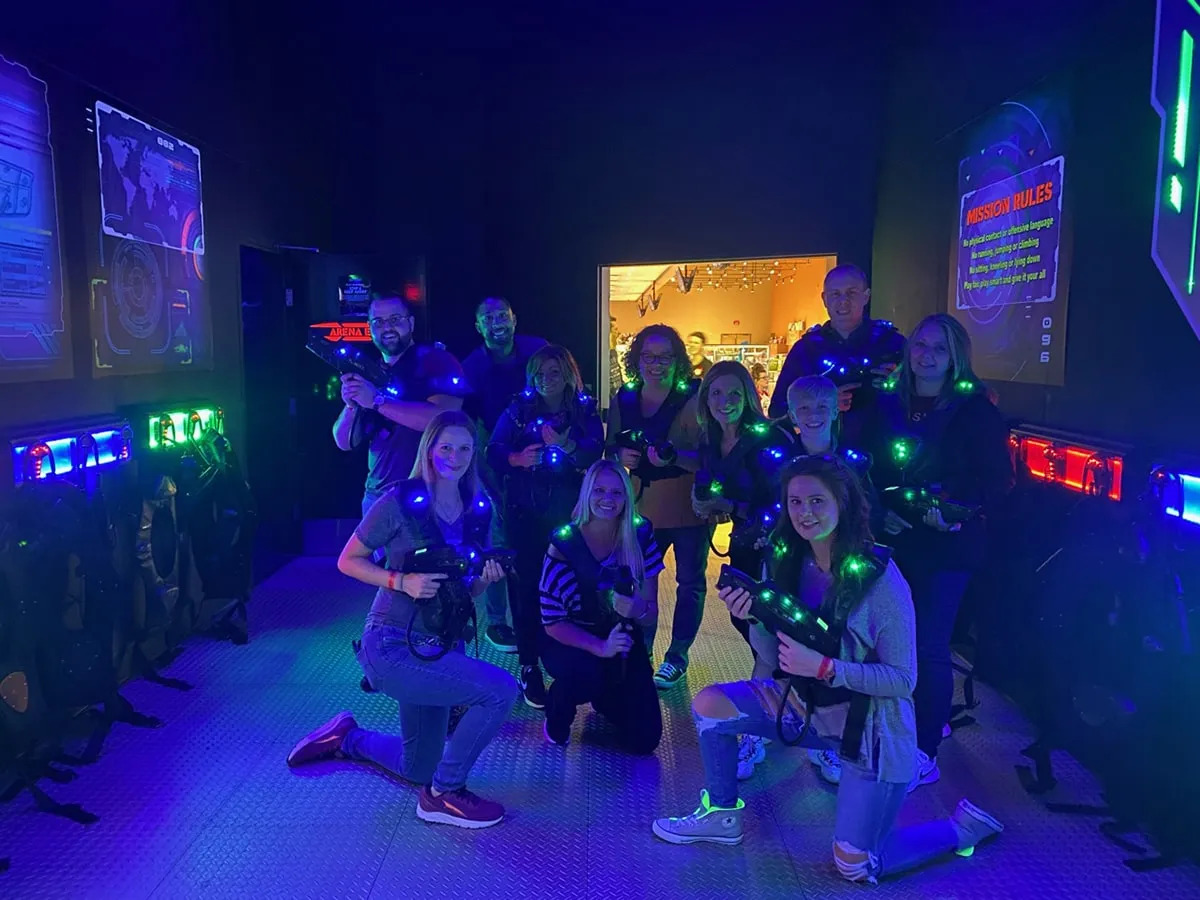Cannon laser tag meetup.
