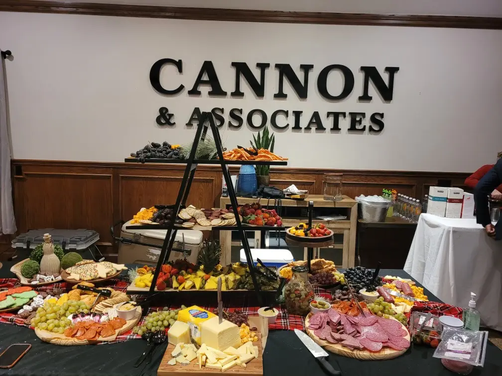 Cannon holiday dinner.