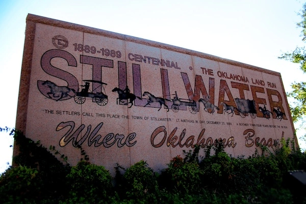 Stillwater Welcome sign