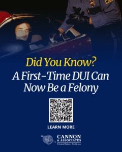 Oklahoma SB 54: First-Time DUI Felonies Explained | Cannon